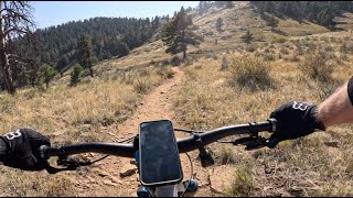 Grubstake Loop clockwise  Apex  Golden  Colorado [upl. by Annahsohs759]