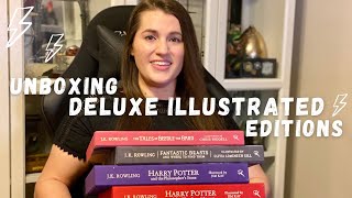 Deluxe Illustrated Editions  Harry Potter  Bloomsbury Publishing [upl. by Ermina]