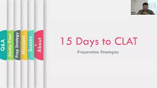 15 Days to CLAT 2025  Last minute Preparation Strategy  Dos and Donts  Tamil [upl. by Hselin119]