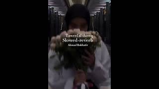 Taweel al shawq❤️ slowedreverb full version by Ahmad Bukhatir [upl. by Thorlie]