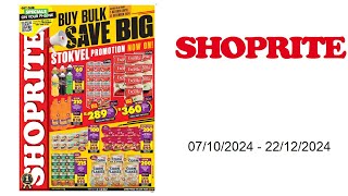 Shoprite specials ZA  07102024  22122024 [upl. by Kensell]