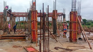 how to casting column column ki casting kaise kre column casting work viral column isbt [upl. by Friede591]