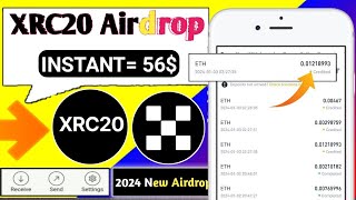 INSTANT Withdrawal Airdrop  XRC20 Airdrop Fully guide  XRC20 Airdrop Token Sell Kaise kre Airdrop [upl. by Slyke520]