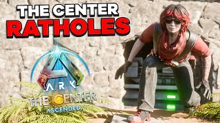 Top Best Ratholes On Center  ARK Survival Ascended MESH HOLES [upl. by Rosenkrantz]