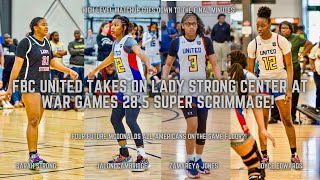 FBC United vs Lady Strong Center Four of the top 10 players in the country face off at WAR GAMES [upl. by Etteval435]