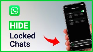 How to Hide Locked Chats on Whatsapp [upl. by Eleph]