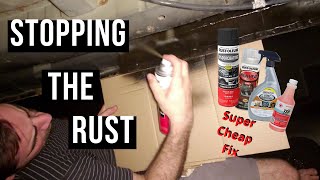 Rustoleum Undercoating my truck  full process [upl. by Cynthie27]