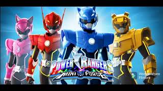 Power Rangers Miniforce S1 Theme Song [upl. by Nesahc]