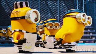 Despicable Me Funniest PRISON Scenes with Minions ⚡ 4K [upl. by Eisak248]