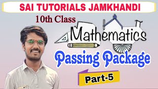 10th class maths passing package 3amp 4 marks impquestion [upl. by Naynek157]