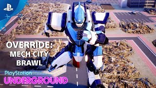 Override Mech City Brawl Walkthrough Gameplay Part 1 Single Player Story Mode No Commentary [upl. by Vona]