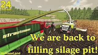 Working on two fields No Mans Land Ep24 Farming simulator 22 [upl. by Ellinet]