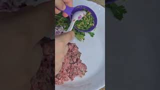 Mutton Sizzling Kafta Kabab Recipe Kafta Kabab Seekh Kabab ytshorts Trendingvideo Viralshort [upl. by Ettennej]