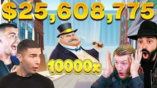 BIGGEST CASINO WINS OF THE WEEK Top 10 Ayzee Juicy Slots Roshtein  2 [upl. by Nole]