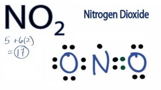 NO2 Lewis Structure How to Draw the Lewis Structure for NO2 [upl. by Mavra]