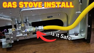 DIY Gas Oven Installation  How To Do It Safely and Effectively [upl. by Oderfla]