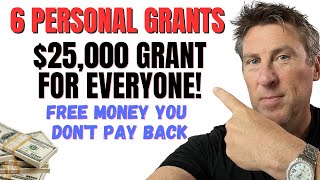 25000 GRANT For EVERYONE plus 6 New Personal Grants  Not loan FREE MONEY [upl. by Buckley]