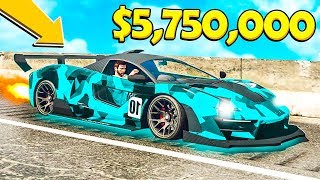 LA NUOVA SUPERCAR MCLAREN DA 5750000  GTA 5 [upl. by Ahsi]