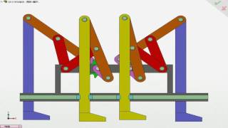 Chebyshev Plantigrade Machine 切比雪夫 [upl. by Stretch]