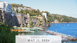 Sorrento Italy  Travel Vlog [upl. by Anhavas827]