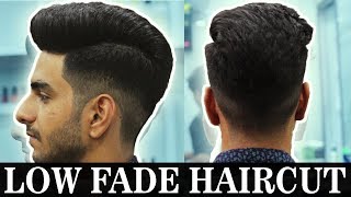 BEST SUMMER hairstyle for INDIAN MENBOYS 2018  Low Fade haircut for men urban gabru [upl. by Mourant]