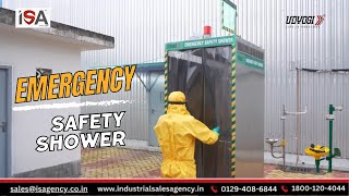 UDYOGI Emergency Safety Shower  Protection for Industrial ampLaboratory Safety safety SafetyShower [upl. by Coleman]