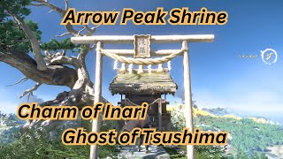 Ghost of Tsushima Arrow Peak Shrine Charm of Inari [upl. by Joktan]