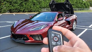 Is The C8 Corvette Convertible Worth 7500 Extra First Drive amp Impressions [upl. by Cohen]