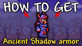 How to Get Ancient Shadow Armor in Terraria  How to Obtain Ancient Shadow Armor [upl. by Olen]