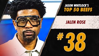 38 Jalen Rose  Whitlocks Top 50 Media Beefs [upl. by Cahra]