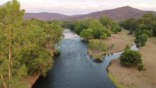 DRONING GWYDIR RIVER BINGARA NSW [upl. by Itsrejk]