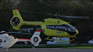 NEW Airbus Helicopters H145 D3 Startup amp Takeoff [upl. by Meggi317]