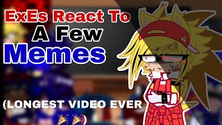 ExEs React To A Few Memes  SonicExE Gacha Club [upl. by Gare]