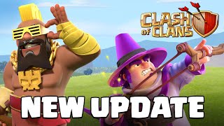 TWO New Troops are HERE in the June Update Clash of Clans Official [upl. by Linnell]