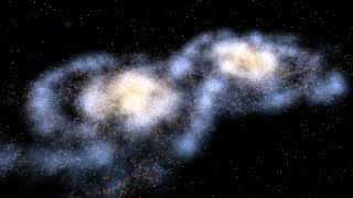 When Two Galaxies Collide at Light Speed  Universe Sandbox 2 [upl. by Abeh854]