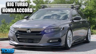 375HP BIG TURBO Honda Accord Review The Gentlemans Type R [upl. by Alcock577]