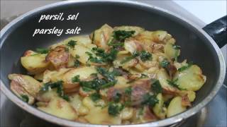 Recette 67  Pommes de Terre Sautées [upl. by Haisej]