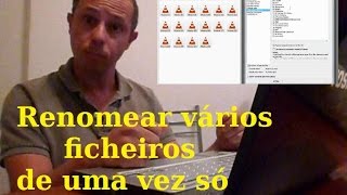 Como renomear vários ficheirosarquivos de uma vez só Ant Renamer [upl. by Ali641]