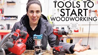 What Tools Do You Need to START Woodworking Beginner Woodworking Tool List [upl. by Claud]