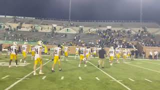 The Wyoming Cowboys walk off the field following their loss at North Texas on Saturday night [upl. by Adnac]