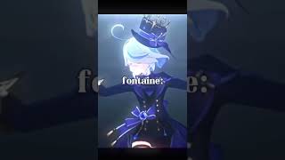 fontaine or natlan edit genshinimpact fypシ゚ genshinimpactedit anime [upl. by Namsu]