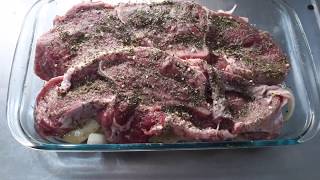 CARNE al HORNO ELÉCTRICO  Fácil y Rápido  trend 🥩🥩🥩😀👍 [upl. by Rue366]