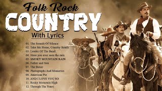 Folk Rock Country Music With Lyrics  Kenny RogersJohn DenverCat Stevens  Folk Rock Country [upl. by Hanselka]