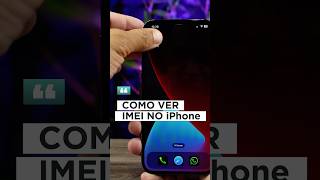 Como ver IMEI no iPhone dicas truques iPhone [upl. by Imyaj510]