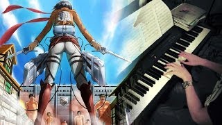 ATTACK ON TITAN  The Reluctant Heroes Piano Solo  Sheet Music [upl. by Eelyram]