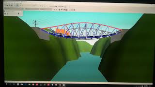 Bridge designer 2016 17721900 Bridge [upl. by Acinorahs]