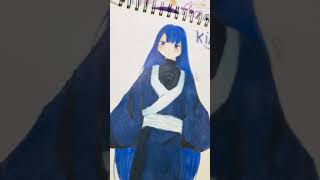 OCKimikoHanakoanime drawing oc art draw pourtoi foryou artist abonnetoi cute japan [upl. by Schach]