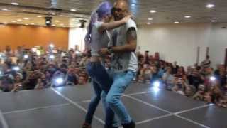 ALBIR amp SARA kizomba choreography in FEELING KIZOMBA FESTIVAL MADRID 2013 [upl. by Payton]