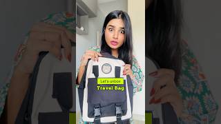 Unboxing Travel Bag 😱 crafteraditi unboxing asmr shorts travelessentials ​⁠CrafterAditi [upl. by Bloom]