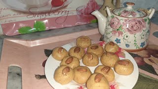 Super Easy Besan ke Ladoo Recipe ❤ By Mahek [upl. by Atsirt]